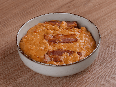 Miojo Cremoso com Bacon