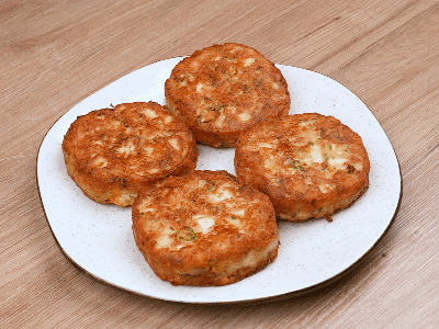 Bolinho de Frango com Alho