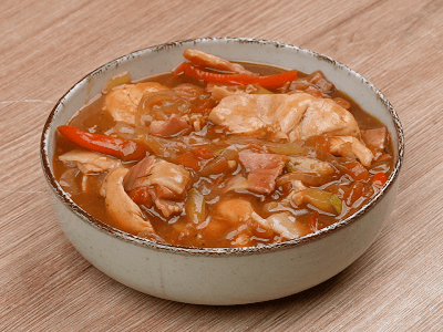 Ensopado de Frango com Legumes
