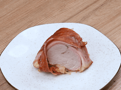 Tocino relleno con lomo de cerdo