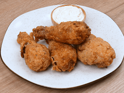 Crispy Beer-Marinated Chicken Legs