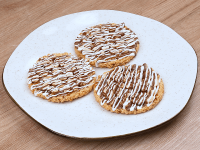 Popcorn Crackers with Chocolate