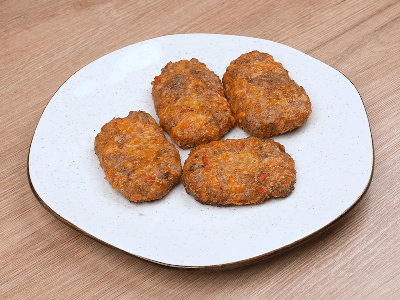 Bolinho de Carne Moída com Queijo