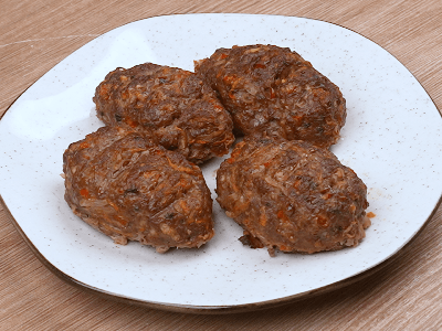 Bolinho Assado de Carne Moída