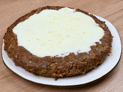 Omelete de Fígado com Repolho