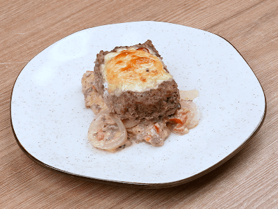 Carne Moída com Ovo no Forno