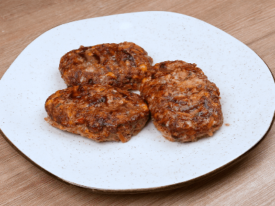 Bolinho de Carne com Barbecue