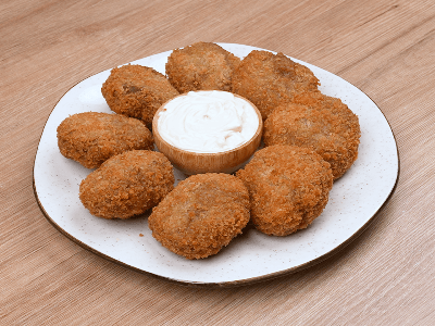 Breaded Beef Fritters