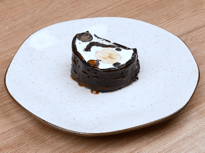 Blueberry Caramel Swiss Roll