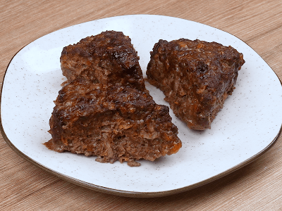 Carne Moída Assada Com Barbecue